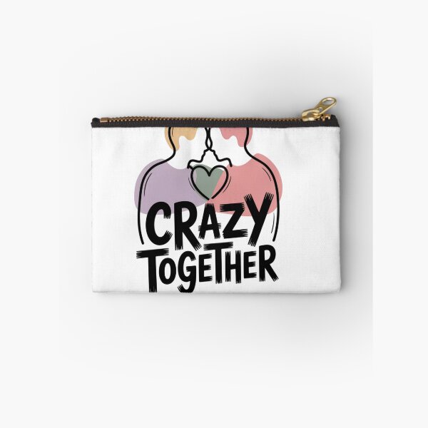 Item preview, Crazy Together – Romantic Abstract Couple Design designed and sold by RedWhiteTees.