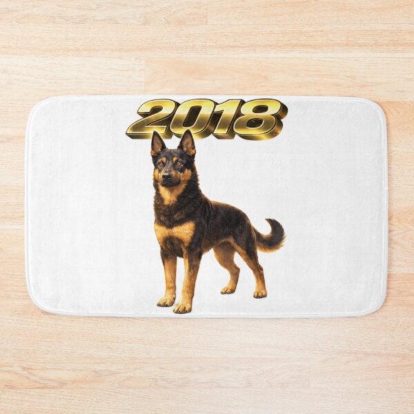 Item preview, 2018 Year of the Dog Eastern Zodiac Loyalty Protection Strength Design designed and sold by AlexLineArt.
