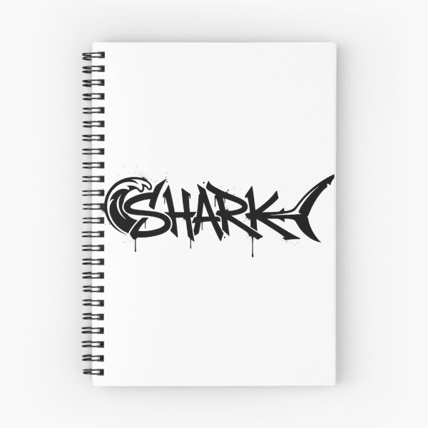 Item preview, Shark Logo – Bold Graffiti-Inspired Typography Design designed and sold by PixelVibe782.