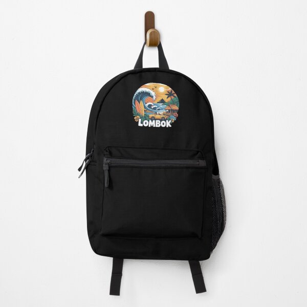 Item preview, Lombok Indonesia Sunset Surf | Tropical Travel Art designed and sold by VividOrganica.