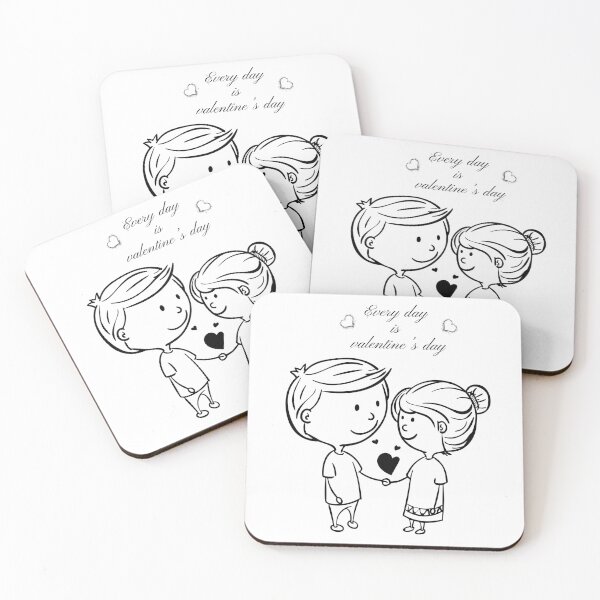 Item preview, Every Day is Valentine’s Day. designed and sold by Dinasshop.