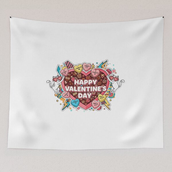 Item preview, Retro-Pop Sweetheart - Valentine’s Day Illustration designed and sold by wilnickvisuals.