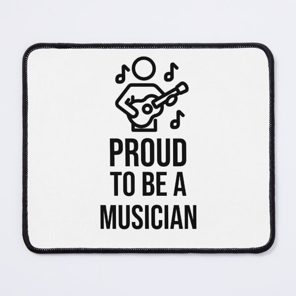 Item preview, Proud to be a Musician - Minimalist Line Art Icon designed and sold by brandByLea.