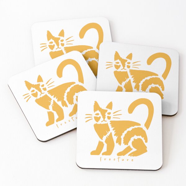 Item preview, fracture cat model yellow designed and sold by sowaibur.
