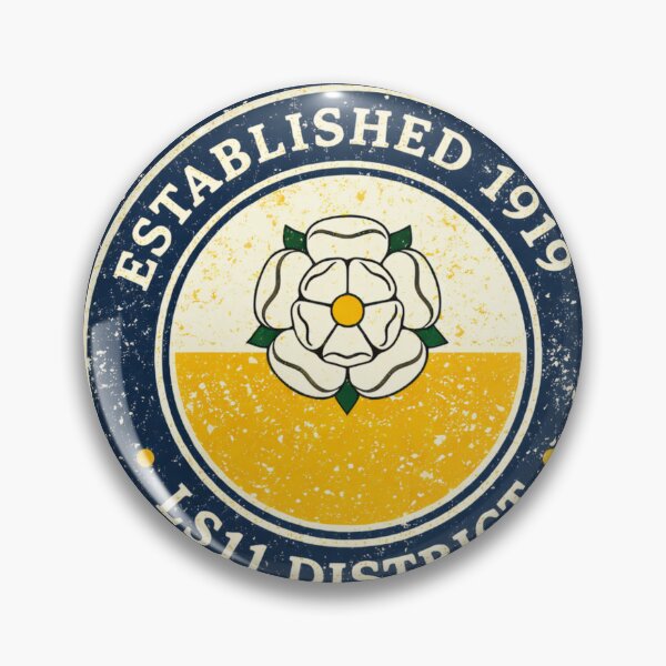 Item preview, LS11 District Heritage Stamp - Vintage 1919 Leeds Football Culture designed and sold by Final Whistle Art.