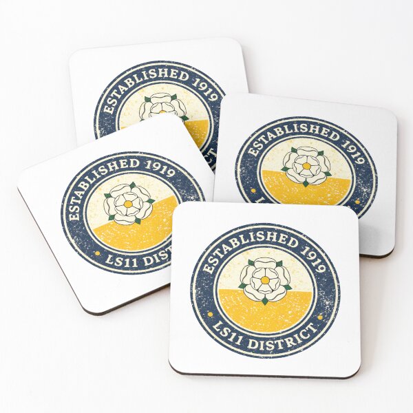 Item preview, LS11 District Heritage Stamp - Vintage 1919 Leeds Football Culture designed and sold by Final Whistle Art.