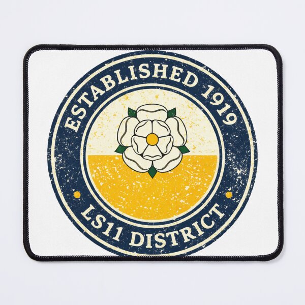 Item preview, LS11 District Heritage Stamp - Vintage 1919 Leeds Football Culture designed and sold by Final Whistle Art.