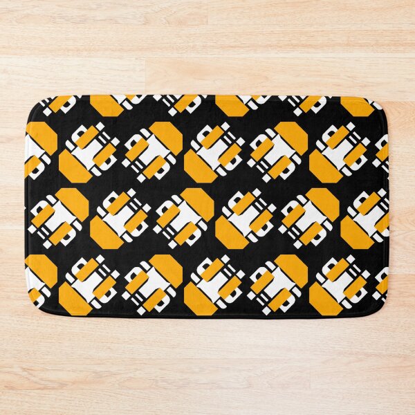 Item preview, Industrial Amber - Heavy Duty Mecha Robot Pattern designed and sold by The Nomadic Designs.