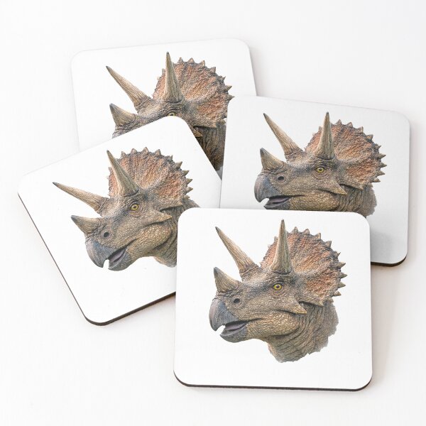 Item preview, Majestic Triceratops Dinosaur Head - Ancient Prehistoric Power. Transparent background designed and sold by Clavivs.