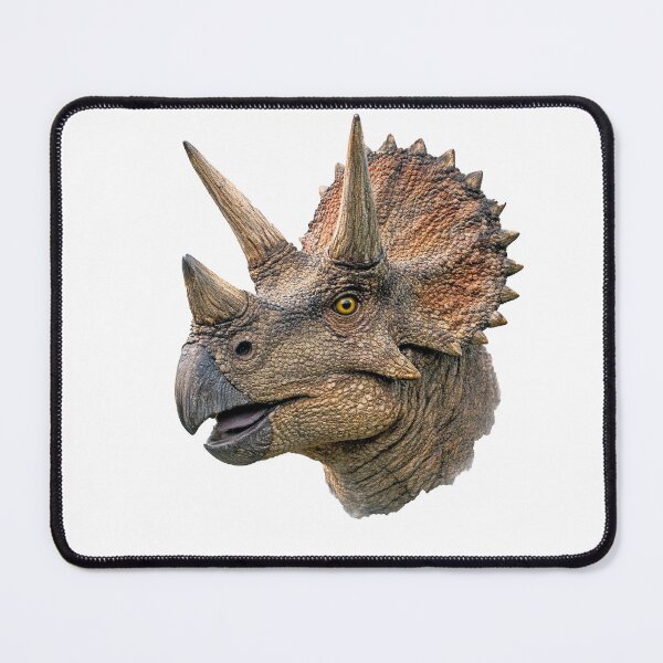 Item preview, Majestic Triceratops Dinosaur Head - Ancient Prehistoric Power. Transparent background designed and sold by Clavivs.