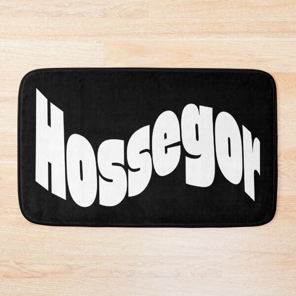 Item preview, Hossegor White Font Wave Warped – Minimal White Surf & Coastal Design, Surfing, French, France designed and sold by QShore.