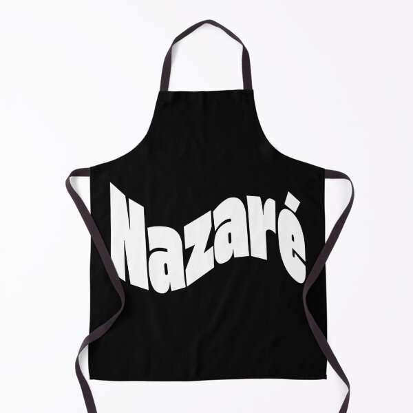 Item preview, Nazaré White Font Wave Warped – Minimal White Big Wave Surf Design designed and sold by QShore.