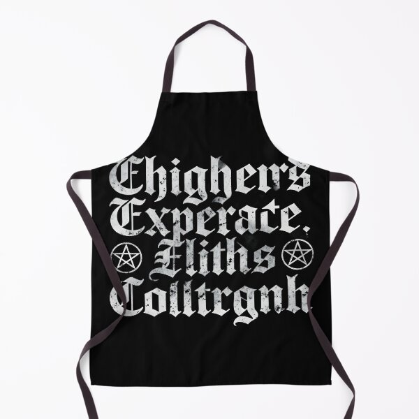 Item preview, Gothic Black Typography Art – Medieval Occult Lettering Design designed and sold by Uglyandcute.