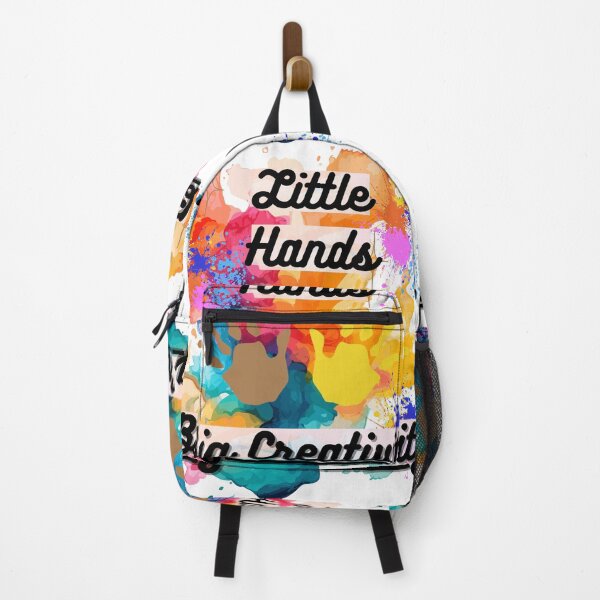 Item preview, Little Hands Big Creativity - Colorful Kids Art Handprint Design designed and sold by chunzartshop.
