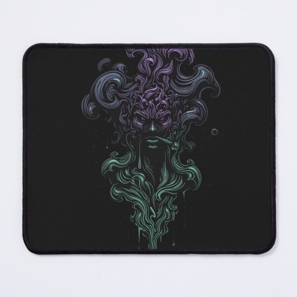 Item preview, Mystical THC Smoke Design – Psychedelic Cannabis Print designed and sold by shlepyart.