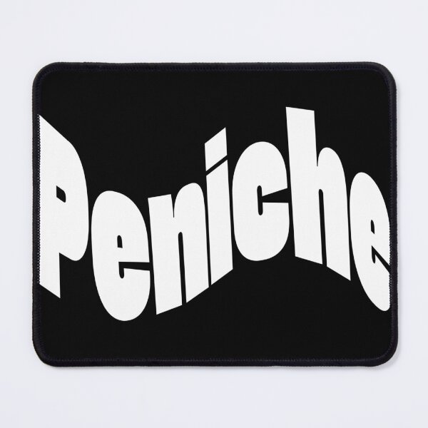 Item preview, Peniche White Font Wave Typography – Minimal White Surf & Coastal Design designed and sold by QShore.