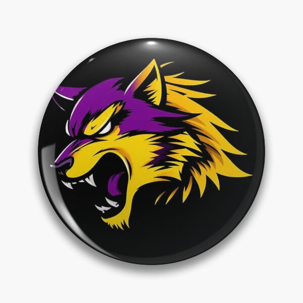 Item preview, Roaring Dual Wolf – Power, Intensity and Untamed Spirit designed and sold by PixelVibe782.