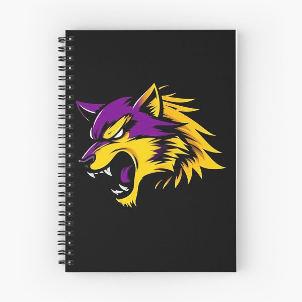 Item preview, Roaring Dual Wolf – Power, Intensity and Untamed Spirit designed and sold by PixelVibe782.