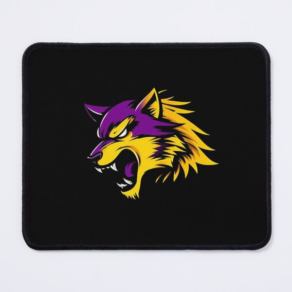 Item preview, Roaring Dual Wolf – Power, Intensity and Untamed Spirit designed and sold by PixelVibe782.