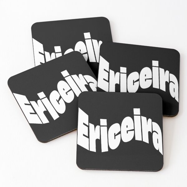 Item preview, Ericeira White Font Wave Typography – Minimal White Surf & Coastal Design designed and sold by QShore.