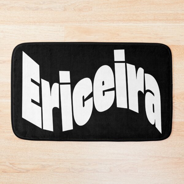 Item preview, Ericeira White Font Wave Typography – Minimal White Surf & Coastal Design designed and sold by QShore.