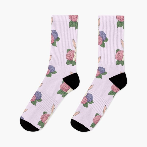 Item preview, Rabbit in flowers designed and sold by PrintLabStudio.