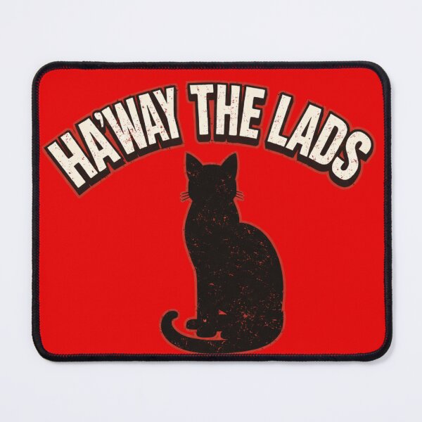 Item preview, Ha’way The Lads Retro - Vintage Wearside Black Cats Fan Art designed and sold by Final Whistle Art.