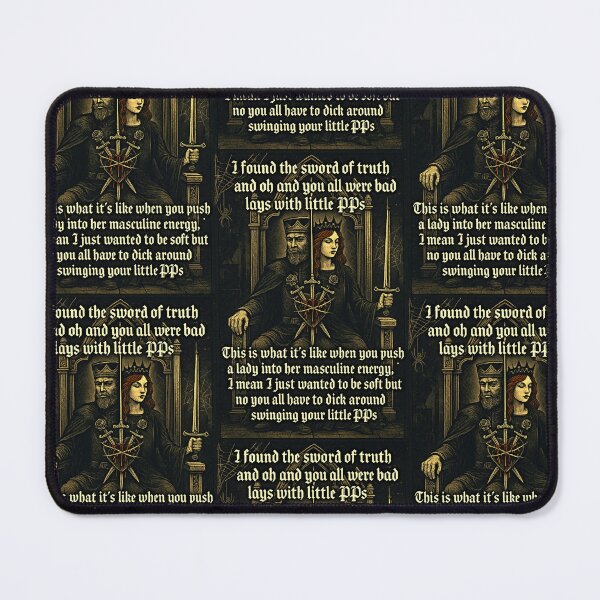 Item preview, Queen of Swords Meme designed and sold by Earth Nature Creations.