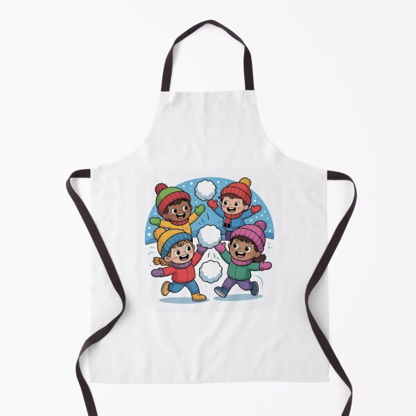 Item preview, Children are throwing themselves into the snow designed and sold by desinganddecor.