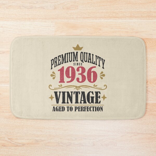 Item preview, 90th Birthday Vintage 1936 Premium Quality 90 Years Old designed and sold by eclecTEEq.