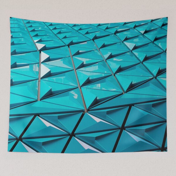 Item preview, Blue Triangular Pattern designed and sold by ridzamh.