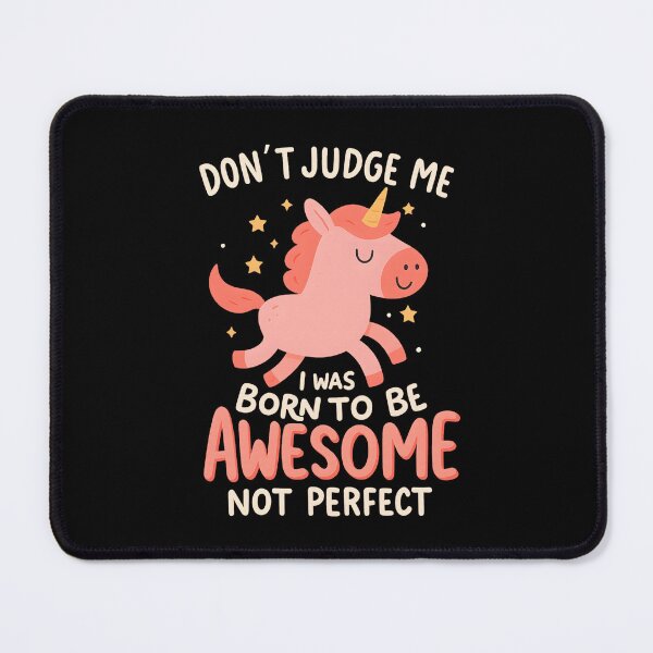 Item preview, Born To Be Awesome Not Perfect Unicorn designed and sold by haitrieuic96.