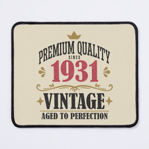 Item preview, 95th Birthday Vintage 1931 Premium Quality 95 Years Old designed and sold by eclecTEEq.