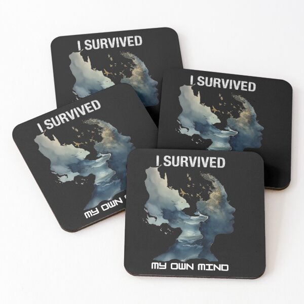 Item preview, I survived my own mind designed and sold by Inspiretouplift.
