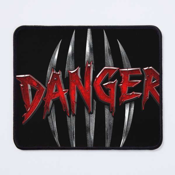 Item preview, Danger Warning – Fierce, Bold, and Intense Visual Impact designed and sold by PixelVibe782.