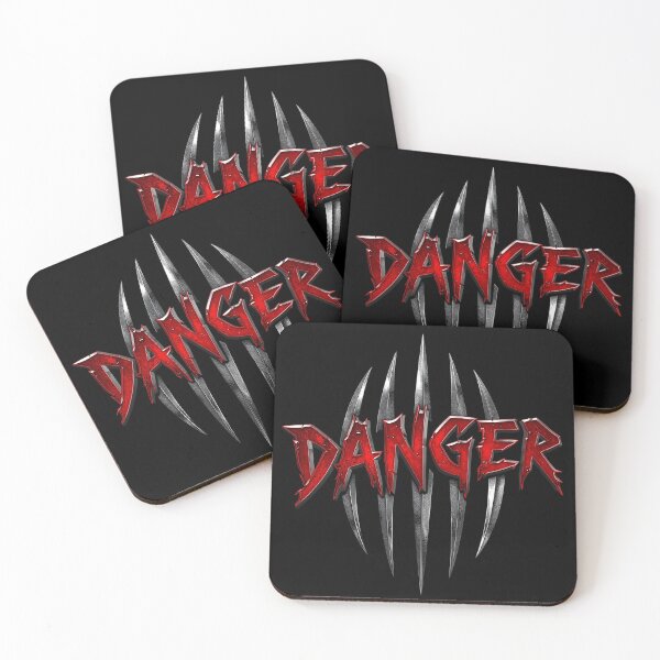Item preview, Danger Warning – Fierce, Bold, and Intense Visual Impact designed and sold by PixelVibe782.