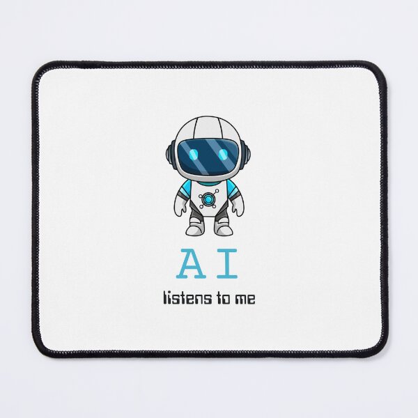 Artikelvorschau, KI hört mir zu (KI-Roboter) entworfen und verkauft von ProjectLui.