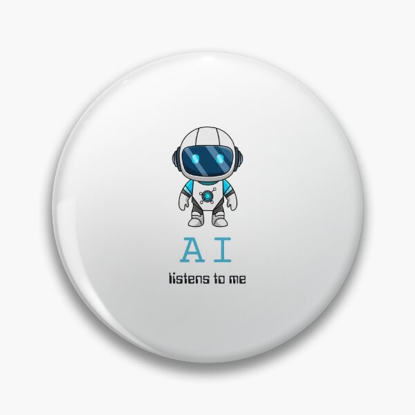 Item preview, AI listens to me (AI robot) designed and sold by ProjectLui.