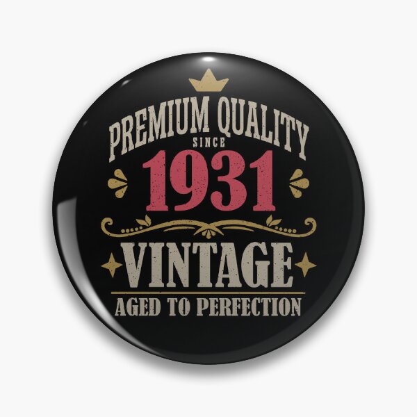 Item preview, 95th Birthday Vintage 1931 Men 95 Years Old designed and sold by eclecTEEq.