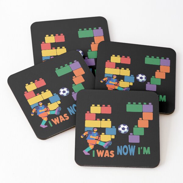 Item preview, 7 Year Old Birthday I was 6 Now I'm 7 soccer player designed and sold by giftfromheart.
