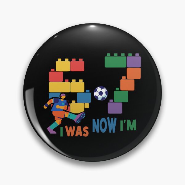 Item preview, 7 Year Old Birthday I was 6 Now I'm 7 soccer player designed and sold by giftfromheart.