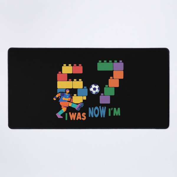 Item preview, 7 Year Old Birthday I was 6 Now I'm 7 soccer player designed and sold by giftfromheart.