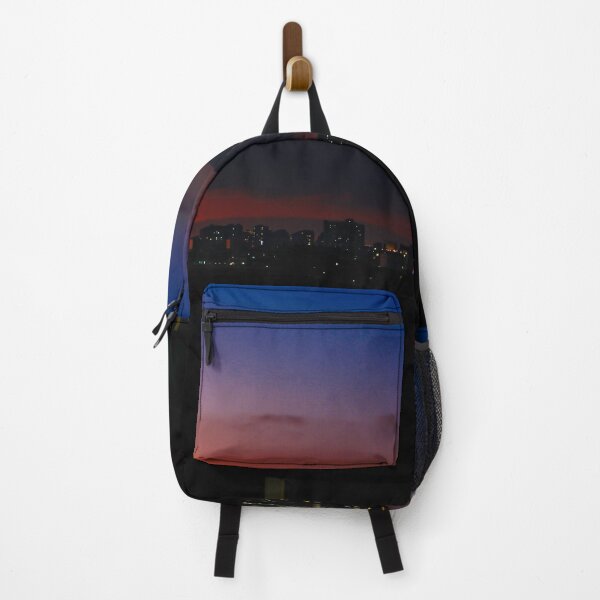 Item preview, Seoul Sunset Skyline: Violet & Orange Gradient designed and sold by HyunDam.