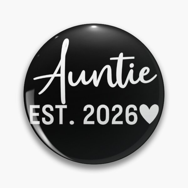 Item preview, Auntie Est 2026 New Aunt Announcement Heart Gift designed and sold by haitrieuic96.