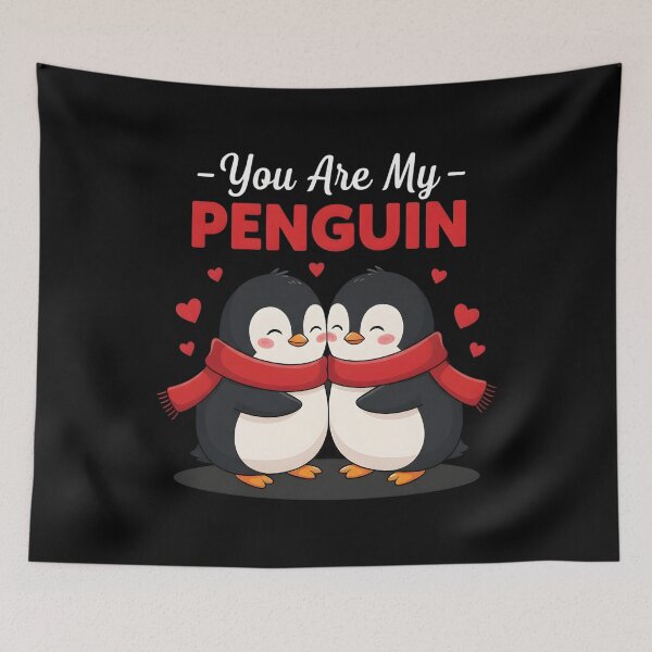 Item preview, Cute You are My Penguin Couple Funny Valentines Day designed and sold by OlakunleOloroz.