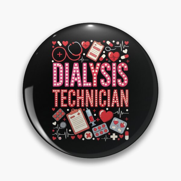 Item preview, Dialysis Technician Valentine Heart Nurse RN CNA designed and sold by OlakunleOloroz.