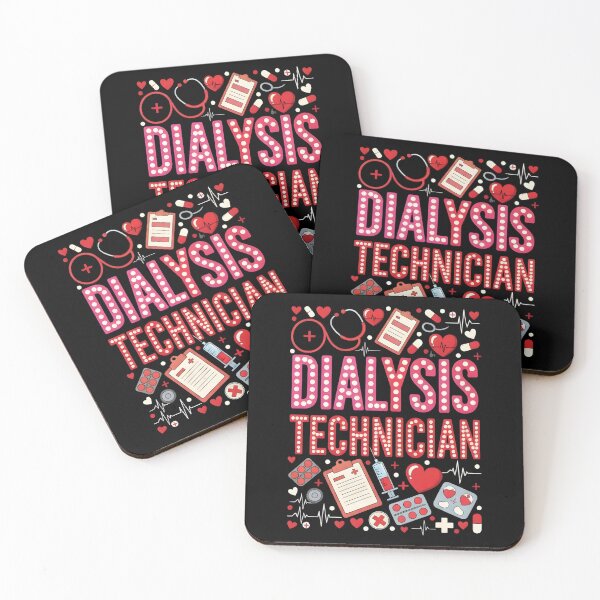 Item preview, Dialysis Technician Valentine Heart Nurse RN CNA designed and sold by OlakunleOloroz.