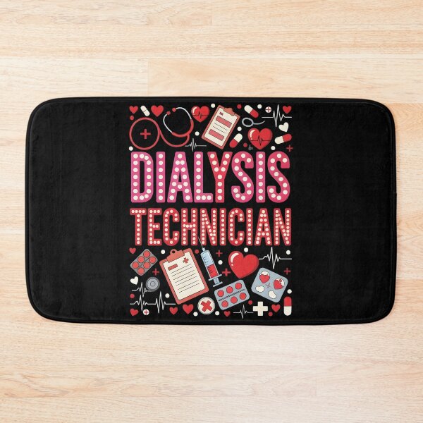 Item preview, Dialysis Technician Valentine Heart Nurse RN CNA designed and sold by OlakunleOloroz.