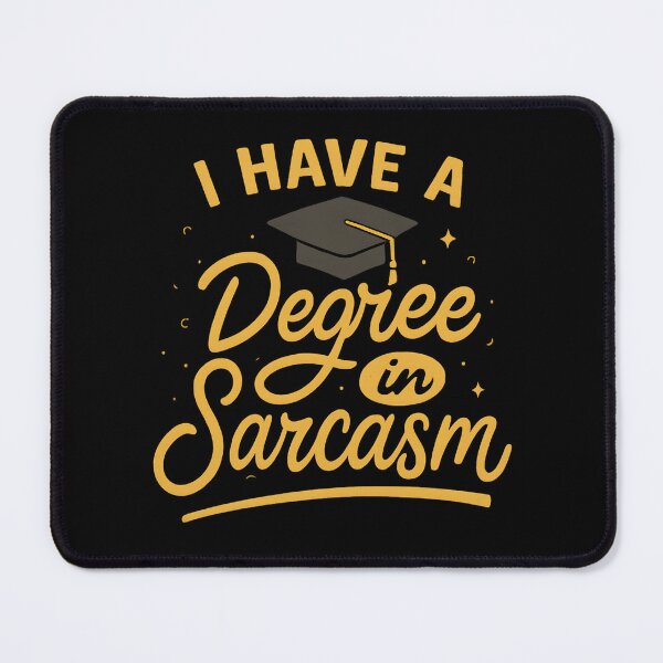 Item preview, Funny Degree In Sarcasm Graduation Cap Witty Gift designed and sold by haitrieuic96.