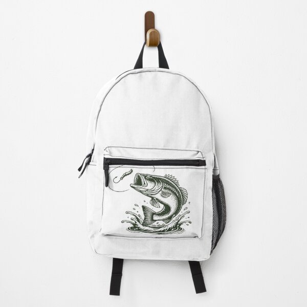 Item preview, Vintage Bass Fishing - Jumping Bass & Hooks designed and sold by ExpertEsche.